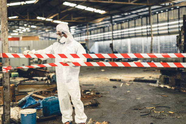 Professional Hoarding Cleanup technician working in Attica, IN